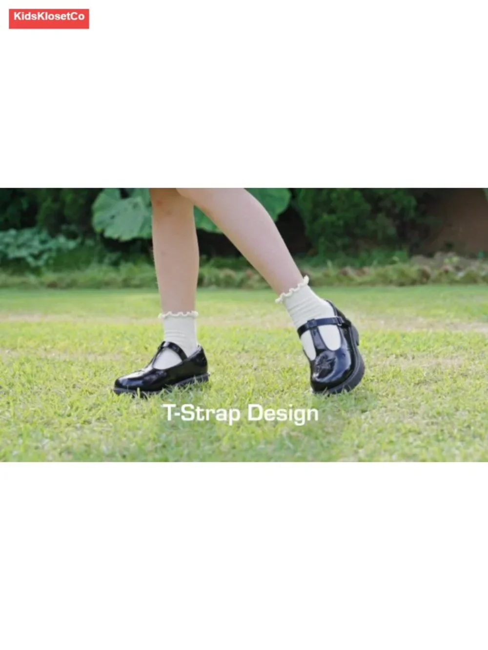 Girls Mary Jane School Uniform Shoes Star Platform Flats Dress Shoes